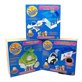 Zhu Zhu Pets - Auto policie, letadlo, koule