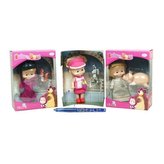 Panenka Máša se zvířátkem