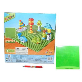 BanBao staveb. základní deska 38,5x38,5cm zelená