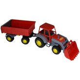 Traktor Altaj,  nakladač s přívěsem č1 /+1