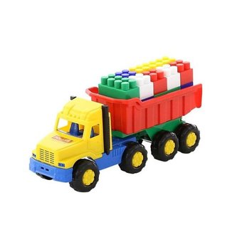 Sada na písek č. 70: Auto Favorit: 17 ks kostek Stavit /+1