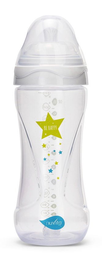 Lahvička 330ml, Transparent white