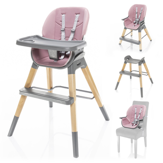 Dětská židlička Nuvio, Blush pink
