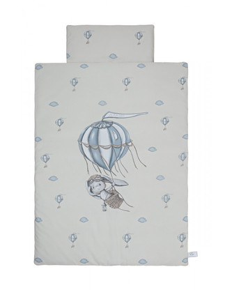 Set prošívaného povlečení 80x100, Effik letec