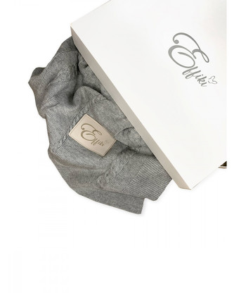 Deka z organické bavlny, Silver