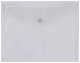 Obálka s drukem průhledná C5 PP - kouřová