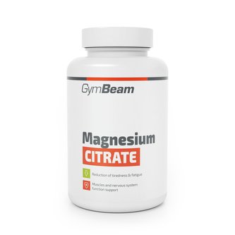 Magnézium citrát caps - GymBeam - 120 kaps.