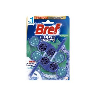 Bref Blue Active+ Eucalyptus WC blok 2 × 50 g