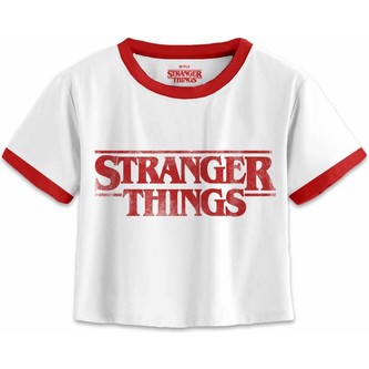 Tričko dámské Stranger Things - Distressed Logo S