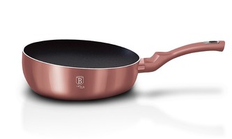 BERLINGERHAUS Pánev prohazovací s titanovým povrchem 26 cm I-Rose Edition BH-6029