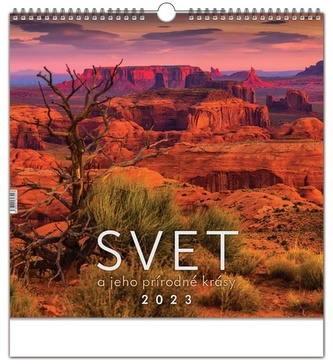 Svet a jeho prírodné krásy 2023 - nástenný kalendár