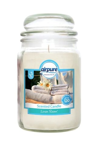 Airpure vonná svíčka 510g Linen Room