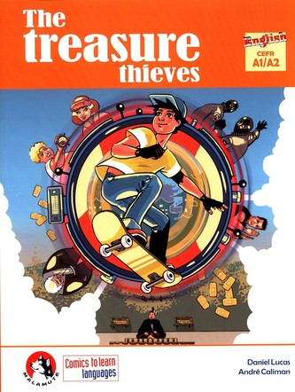 The treasure thieves Comics to learn languages