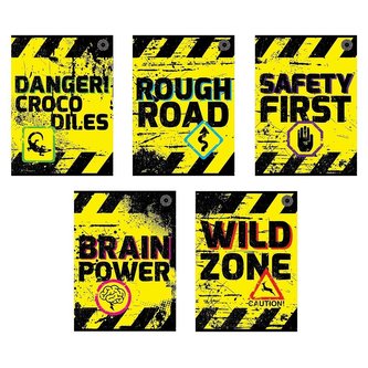 Zeszyt A5/60K kratka Signs (10szt)