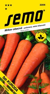 Mrkev Karotka - Fire Wedge F1 poloraná (typ Kuroda) 1,3g