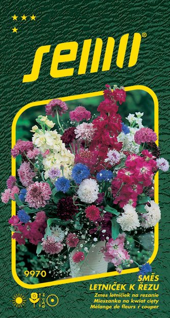 Směs letniček k řezu 1g