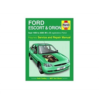 FORD ESCORT & ORION 90-00