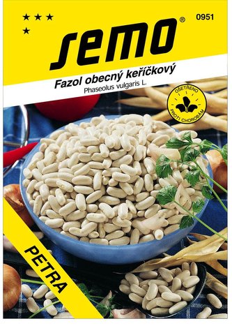 Fazol keř. na suchá semena - Cannellino 40g (Petronila)