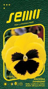 Maceška zahradní - žlutá s okem 0,3g