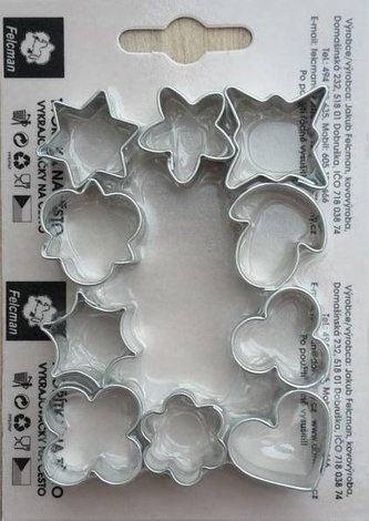 Vykrajovátka sada 10 ks