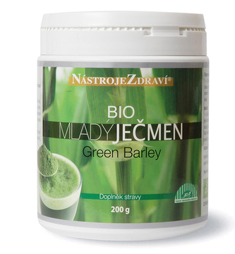 Nástroje Zdraví Mladý ječmen - Green Barley BIO 200 g