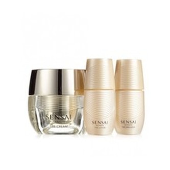 Sensai Ultimate pleťový krém Ultimate The Cream 30 ml + pleťová emulze Ultimate The Emulsion 16 ml + pleťová voda Ultimate The Lotion 16 ml