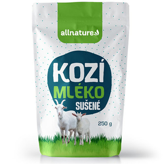 Allnature Kozí sušené mléko 250 g