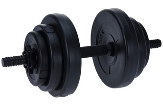 Jednoruční činka nakládací 10 kg