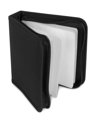 COVER IT pouzdro na 24 CD/DVD zapínací černé