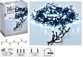 Vánoční světelný řetěz studená bílá 240 LED / 18 m