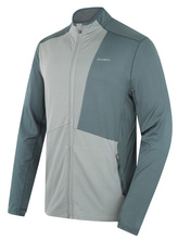 Pánská mikina na zip Tarp zip M black green/dk. grey green - M