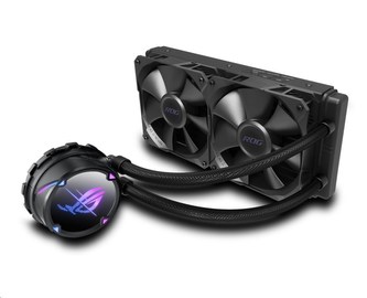 ASUS vodní chladič CPU AIO ROG STRIX LC II 240, 2x120mm ASUS vodní chladič CPU AIO ROG STRIX LC II 240, 2x120mm