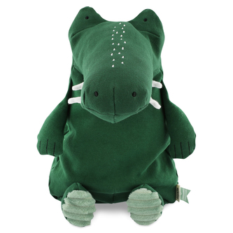 100% organic cotton plush toy large - Mr. Crocodile