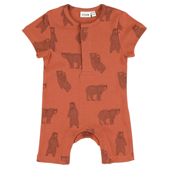 Onesie short | size 86/92 Brave bear