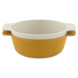 EKO miska z rostlinného plastu Trixie 2-pack - Mustard EKO miska z rostlinného plastu Trixie 2-pack - Mustard