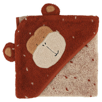 Dětská osuška s kapucí Trixie - Mr. Monkey 75 x 75 cm Dětská osuška s kapucí Trixie - Mr. Monkey 75 x 75 cm