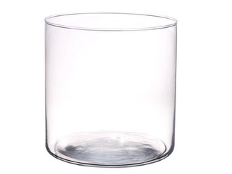 VÁZA VÁLEC "LUCILLE" 19X19CM, SKLO