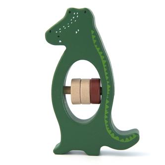 Wooden rattle - Mr. Crocodile Wooden rattle - Mr. Crocodile