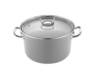 HRNEC SMALTOVANÝ  S POKLIČKOU 18CM 3L PRIMARIO