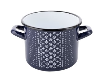 SMALTOVANÝ HRNEC 20CM 4,7L TRELIS B/P