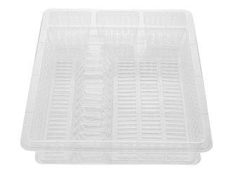 ODKAPÁVAČ NA NÁDOBÍ 37X46X9CM PRŮHLEDNÝ