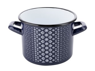 SMALTOVANÝ HRNEC 22CM 6,25L TRELIS B/P