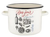 SMALTOVANÝ HRNEC 20CM 4,8L BONJOUR