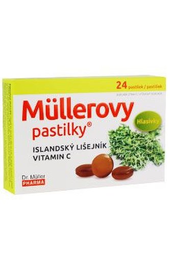 Dr.Muller Pastilky s Islandským lišejníkem 24ks