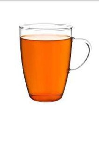 SADA SKLENĚNÝCH HRNKŮ (6KS)350 ML  AGATA