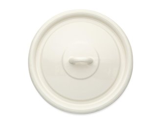 POKLICE SMALTOVANÁ KRÉMOVÁ  20 CM