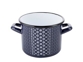 SMALTOVANÝ HRNEC 16CM 2,5L TRELIS B/P