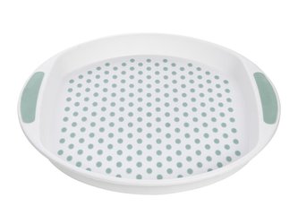 Praktyczna podnos  39,5 cm bílý/mátový