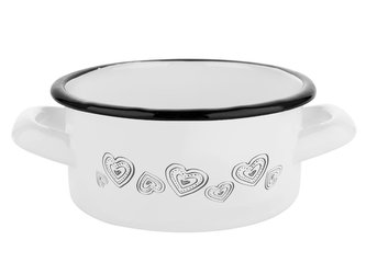 SMALTOVANÝ HRNEC NÍZKÝ 18CM 1,9L MERRYLOVE B/P