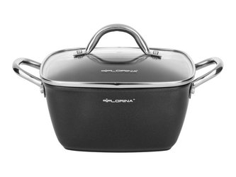 HRNEC ALU S POKIČKOU NELIO HRANATÝ 20CM 2,5L